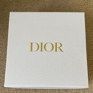 Dior Luxurious White and Gold Gift Box